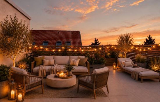 Ihr neues Zuhause - über den Dächern von Edenkoben (KI-generiert)