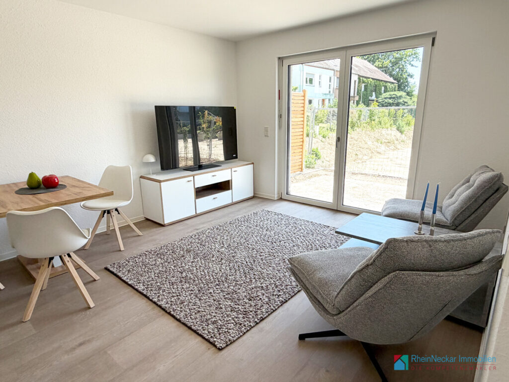 Musterwohnung Wohnzimmer