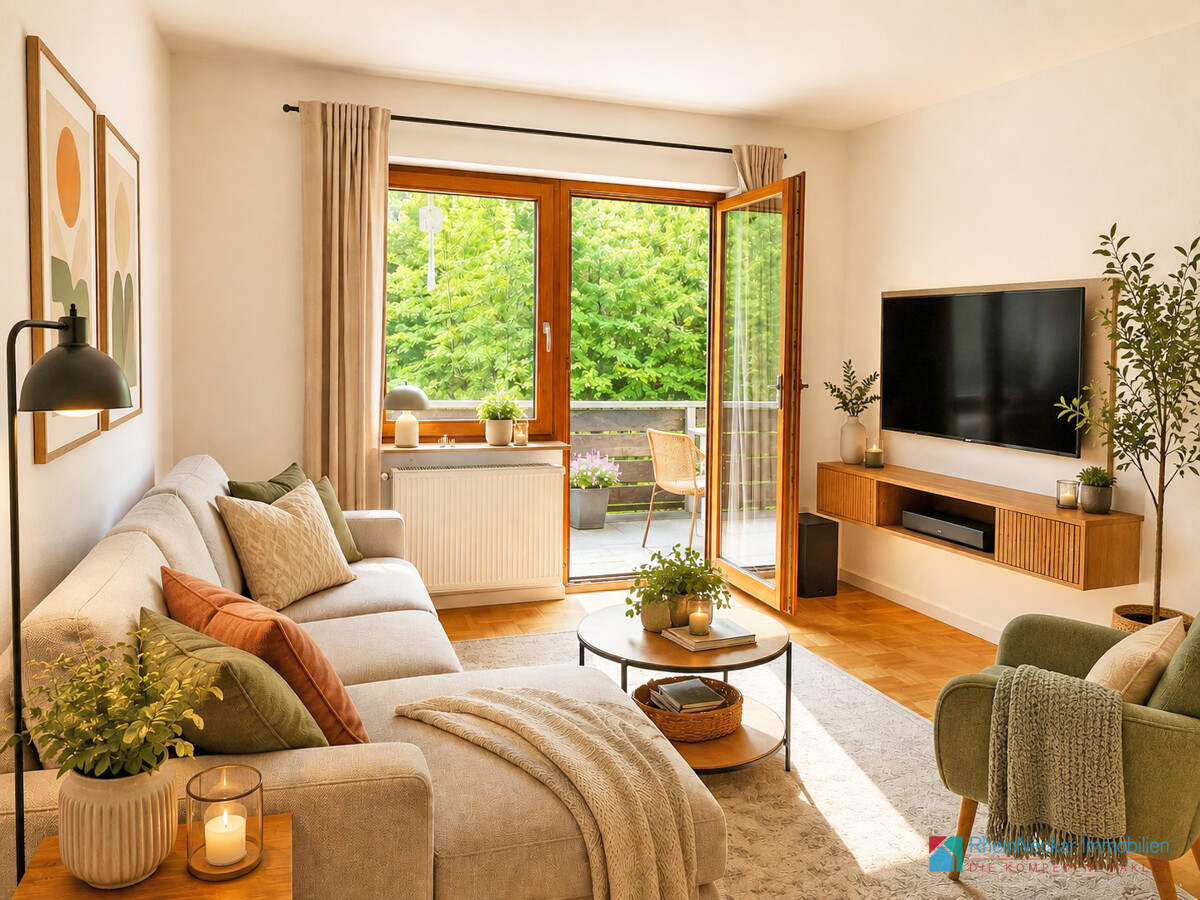 Wohnzimmer – Einrichtungsbeispiel