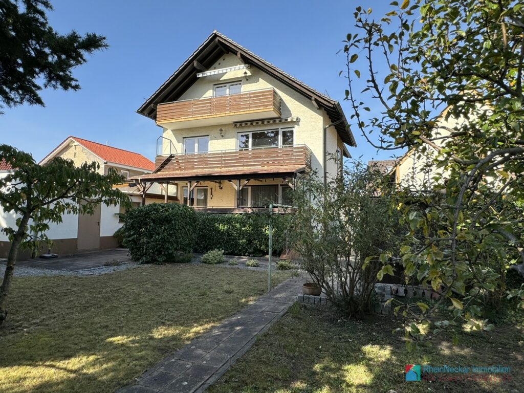 Rückansicht Haus
