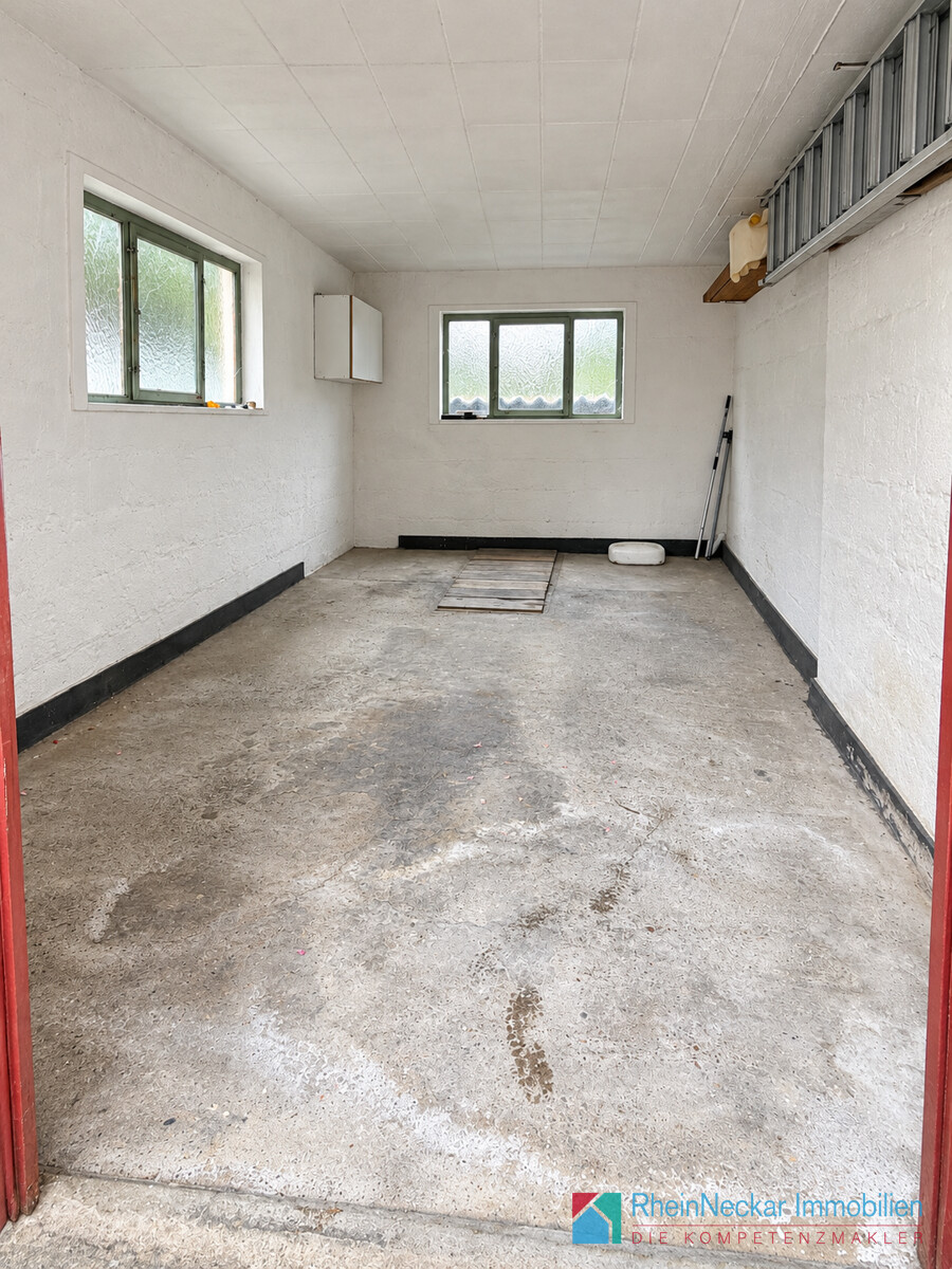 Garage innen