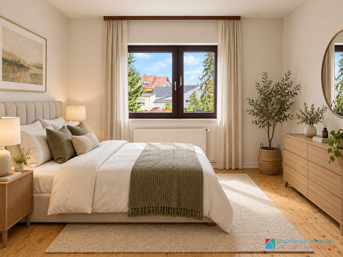 Visualisierung Schlafzimmer
